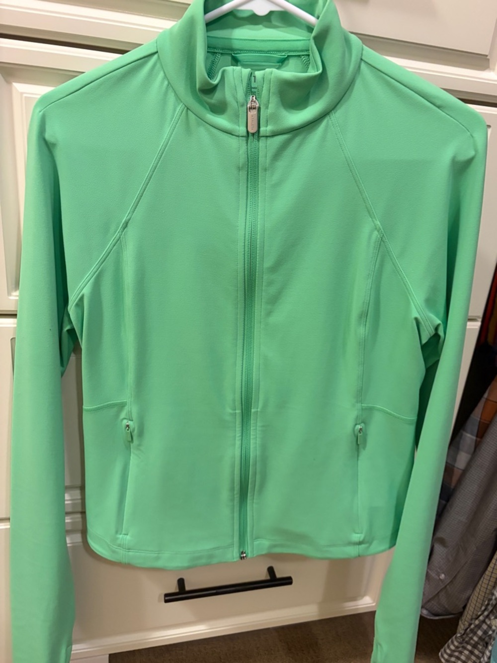 Athleta Kelly Green salutation jacket- worn once!